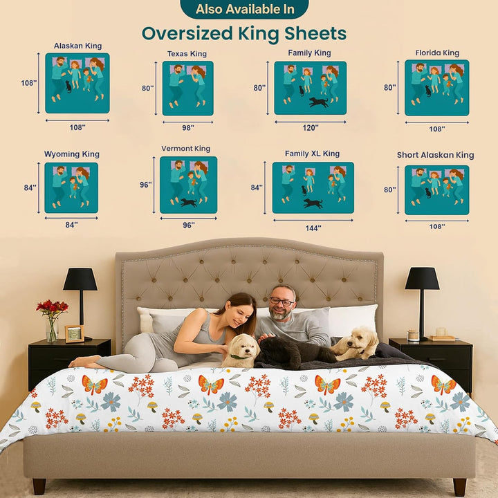 Signature Sateen Collection Oversized Fitted Sheet