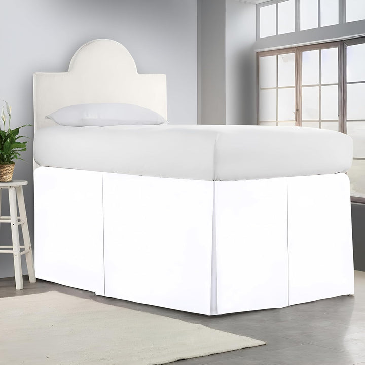 Pleated Dorm Bed Skirt