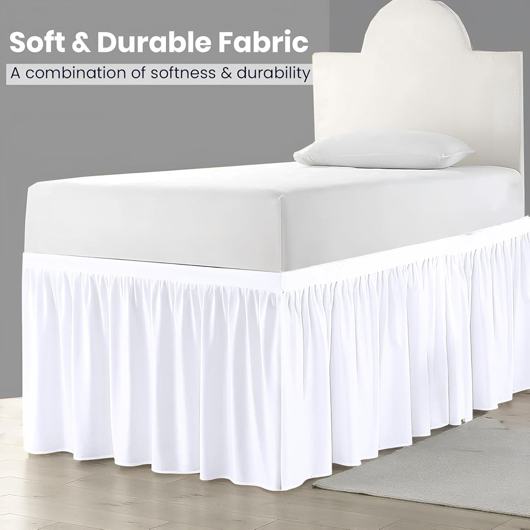 Ruffled Dorm Bed Skirt