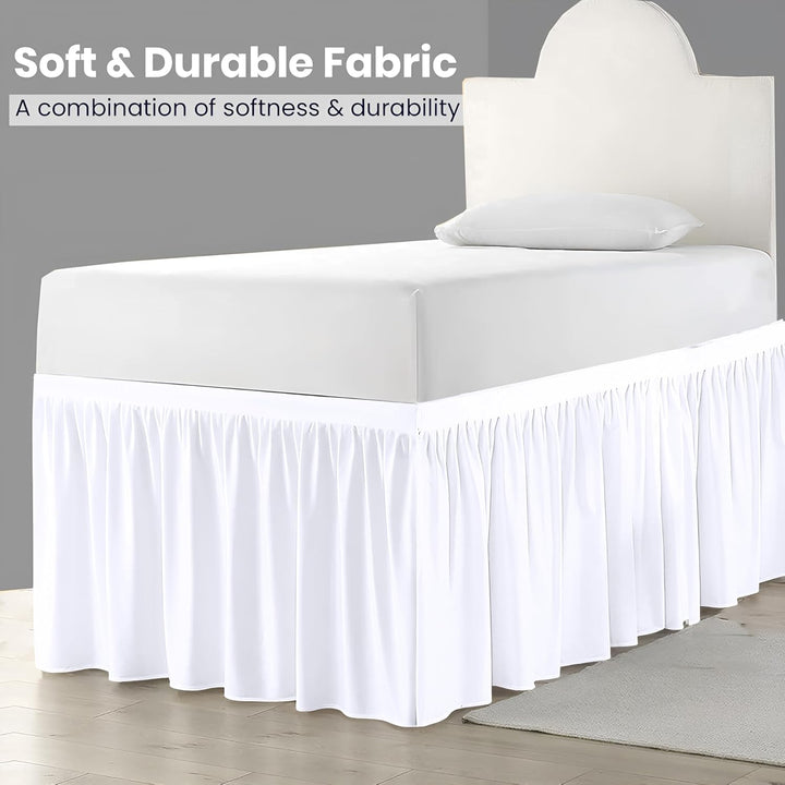 Ruffled Dorm Bed Skirt