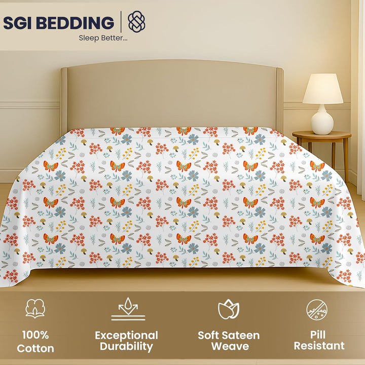 Signature Sateen Collection Oversized Flat Sheet