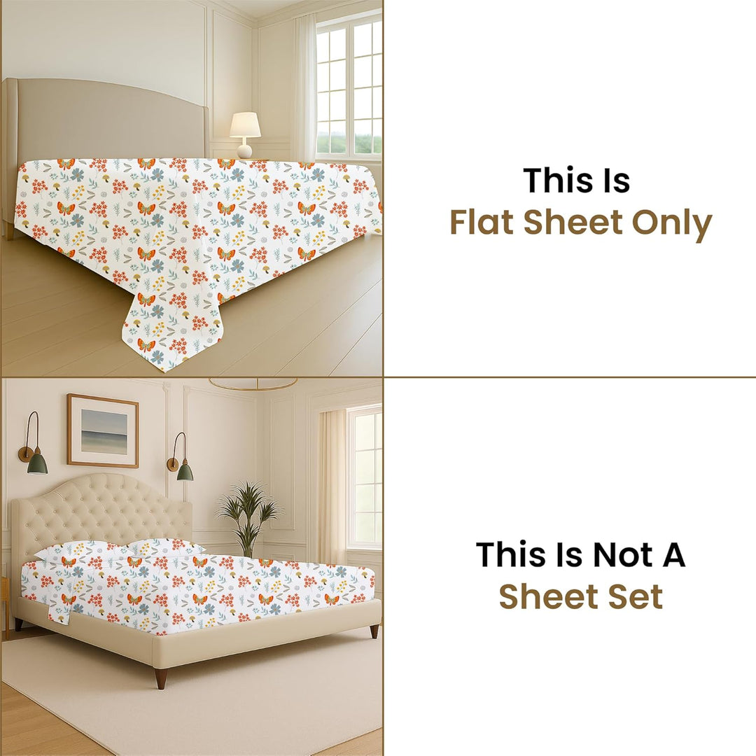 Signature Sateen Collection Oversized Flat Sheet