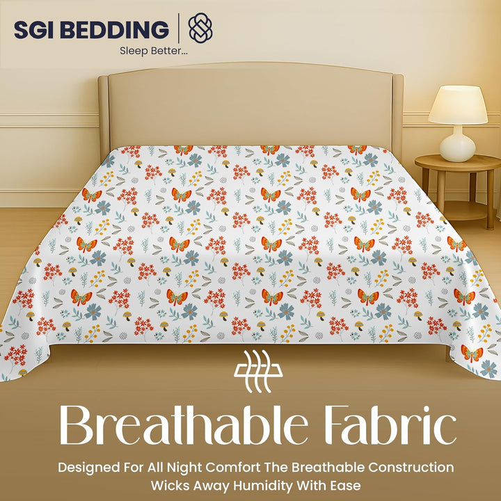 Signature Sateen Collection Oversized Flat Sheet