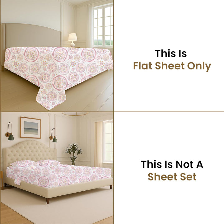 Signature Sateen Collection Oversized Flat Sheet