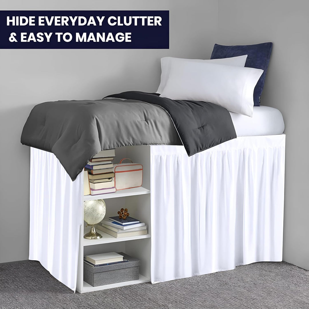 Ruffled Dorm Bed Skirt