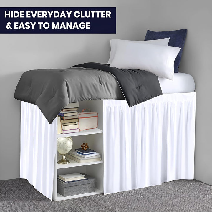 Ruffled Dorm Bed Skirt