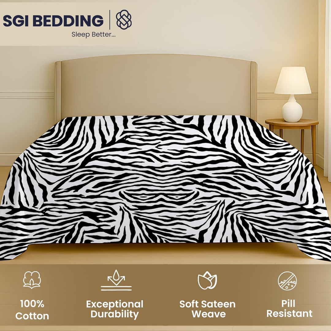 Signature Sateen Collection Oversized Flat Sheet