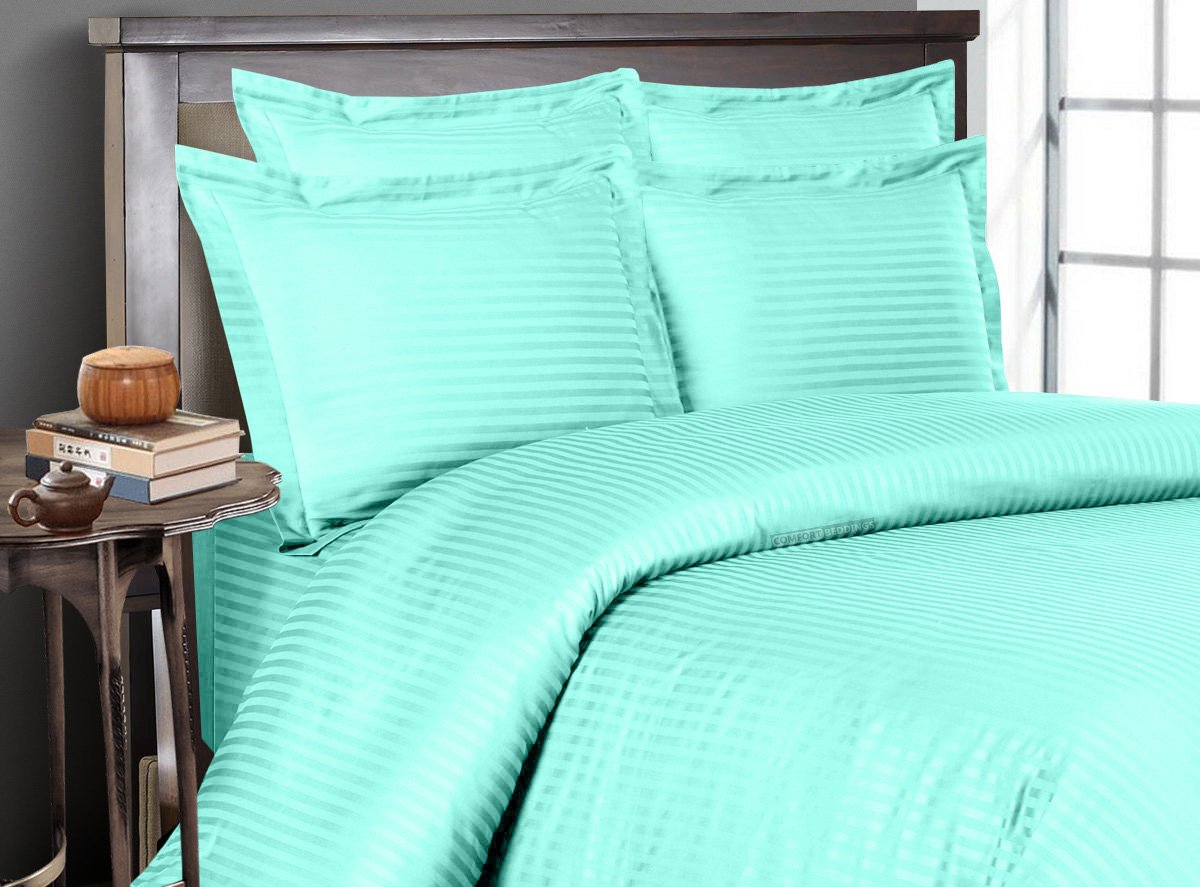 Aqua Blue Stripe Bed in a Bag