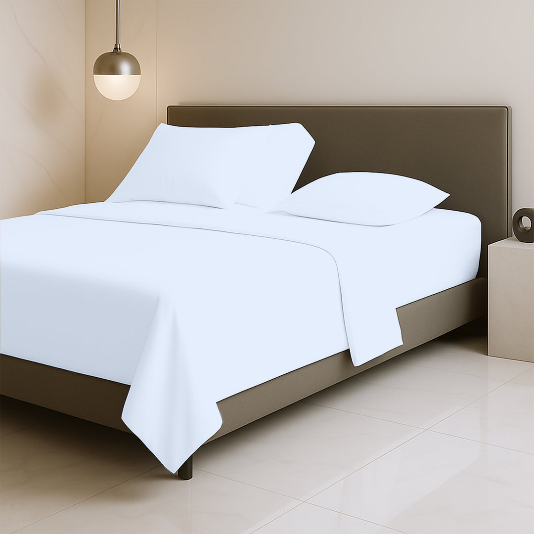 600 TC split top sheets for sleep number bed in soft cotton