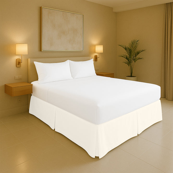 Best microfiber pleated bed skirts for elegant bedroom decor