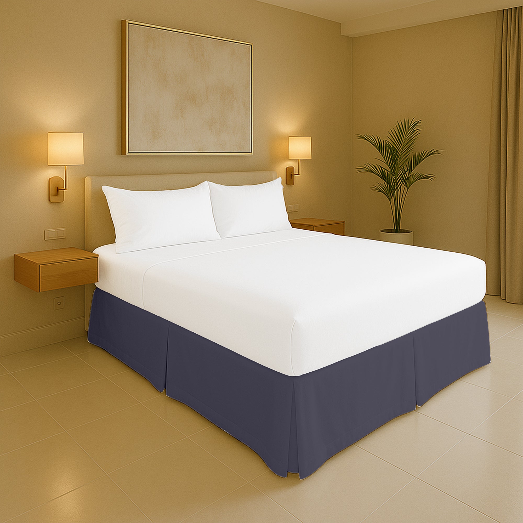 Best microfiber pleated bed skirts for elegant bedroom decor