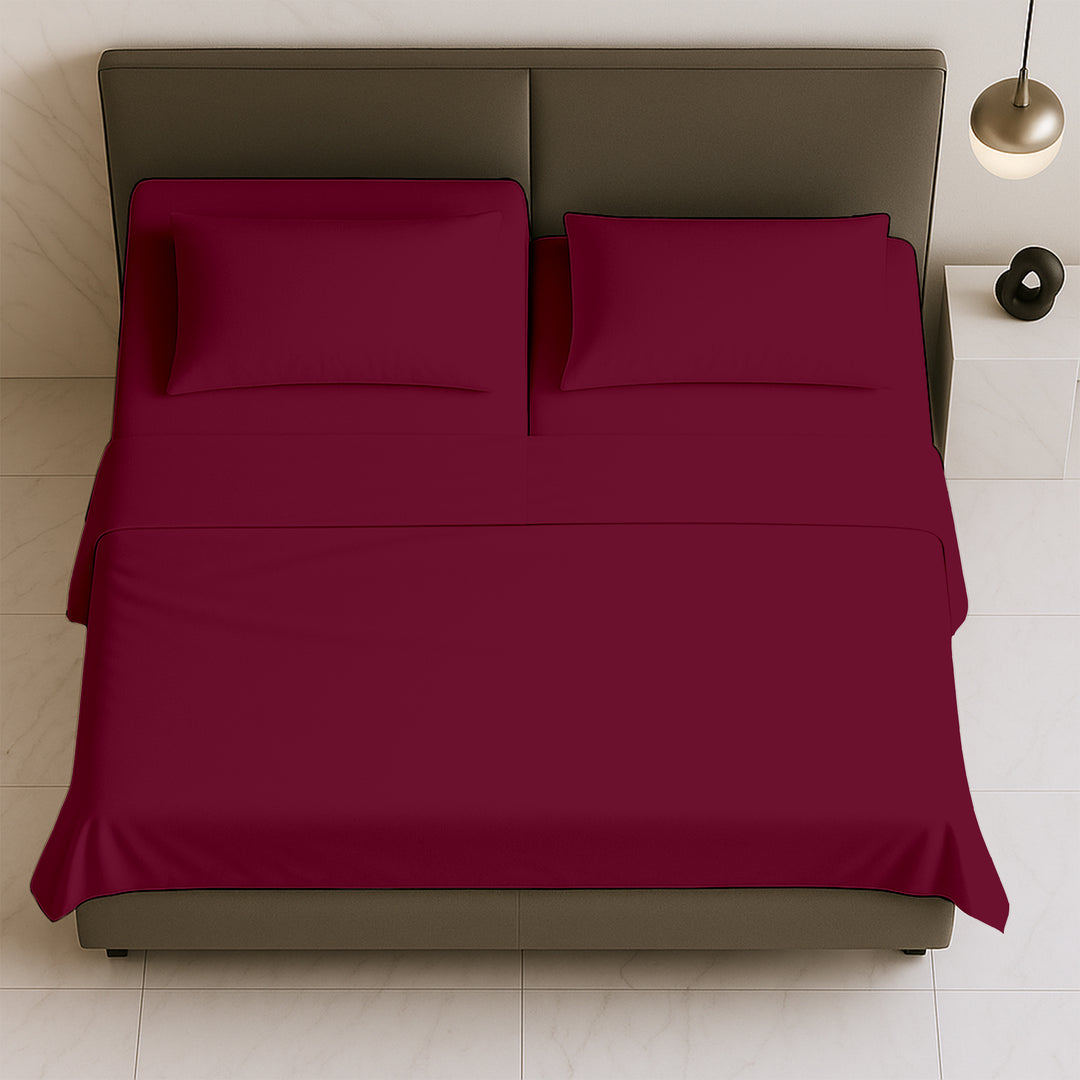 Premium split top sheets queen crafted in 600 thread count