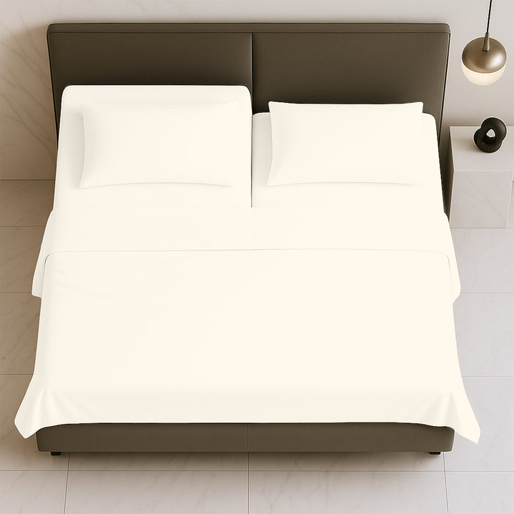 600 TC split top sheets for sleep number bed in soft cotton