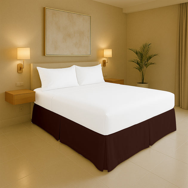 Best microfiber pleated bed skirts for elegant bedroom decor