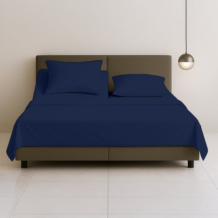 600 TC split top sheets for sleep number bed in soft cotton