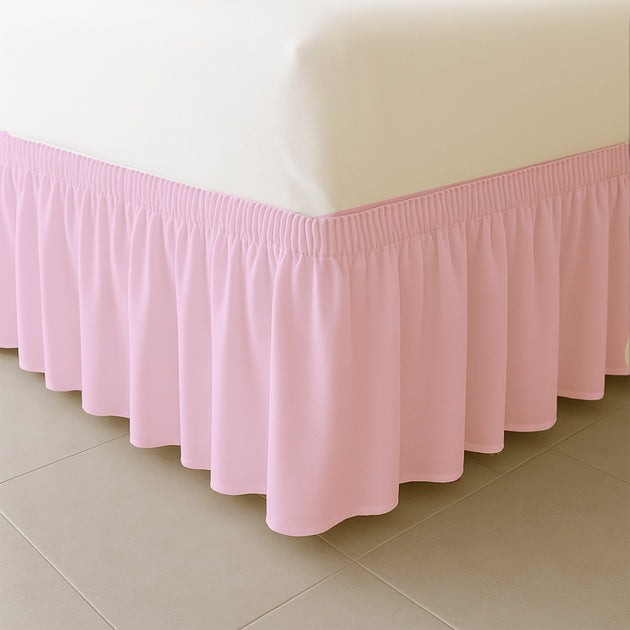 Best microfiber wrap-around bed skirts with dust ruffles