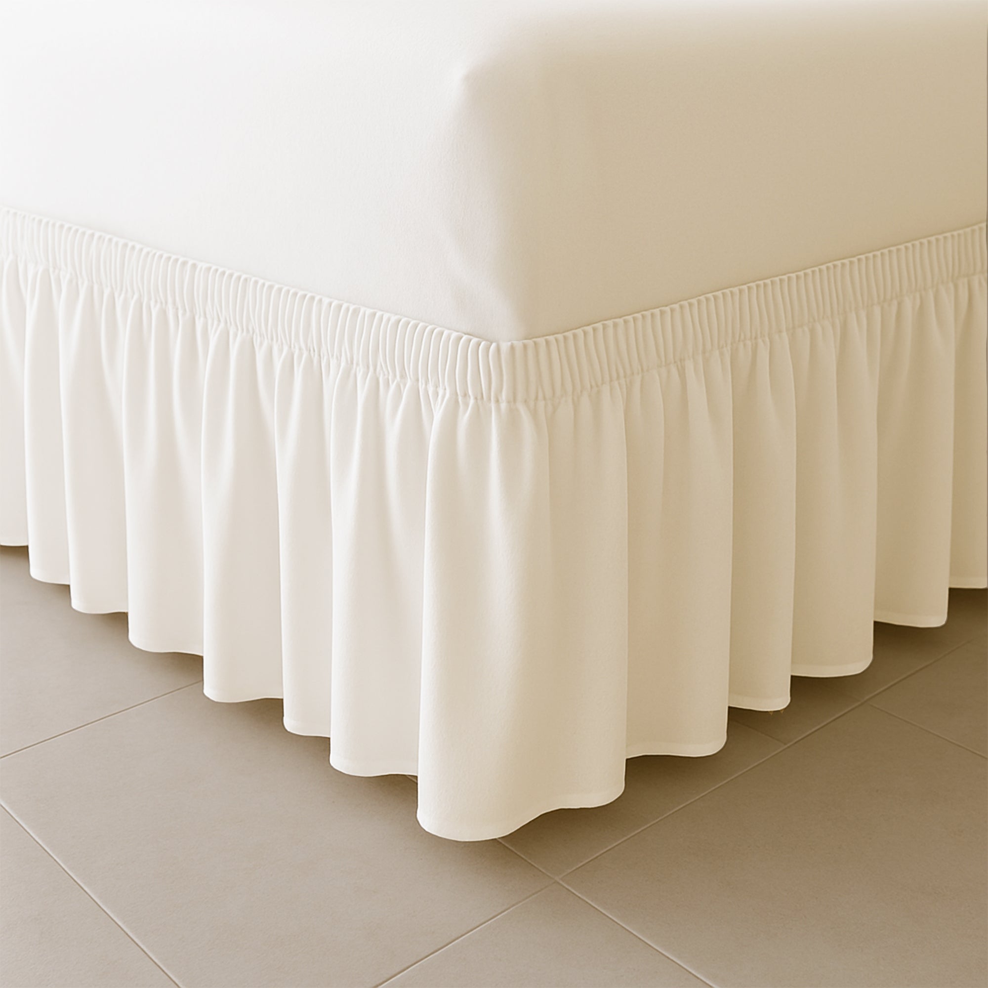 Top rated microfiber wrap-around bed skirt for elegant decor