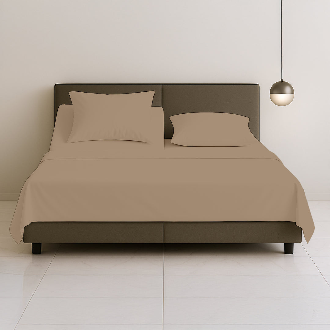 Elegant 600 thread count top split sheets for king bed