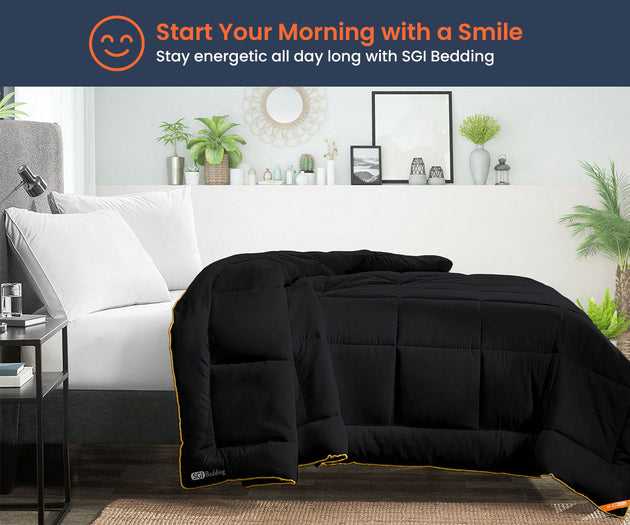 Black King Size Comforter