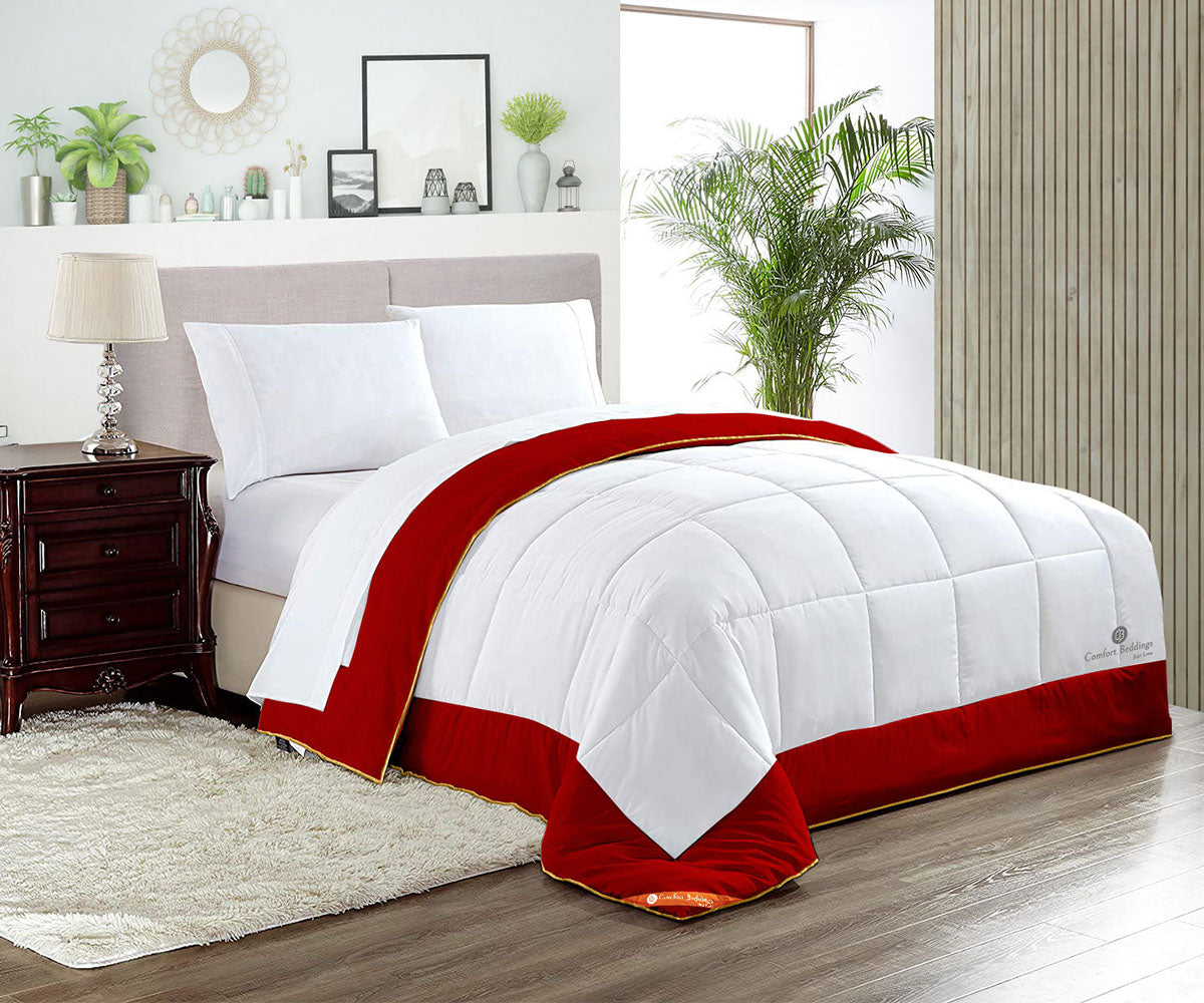 Blood Red Dual Tone Comforter