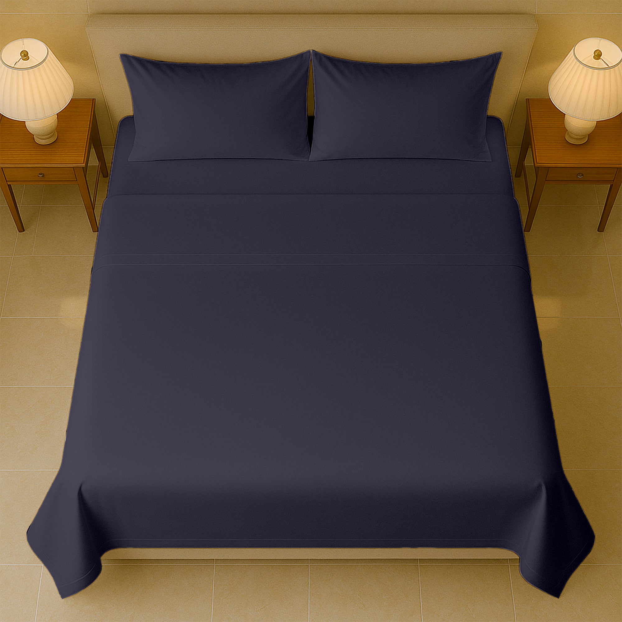 Premium 400 thread count sheets by SGI Bedding for king size bed