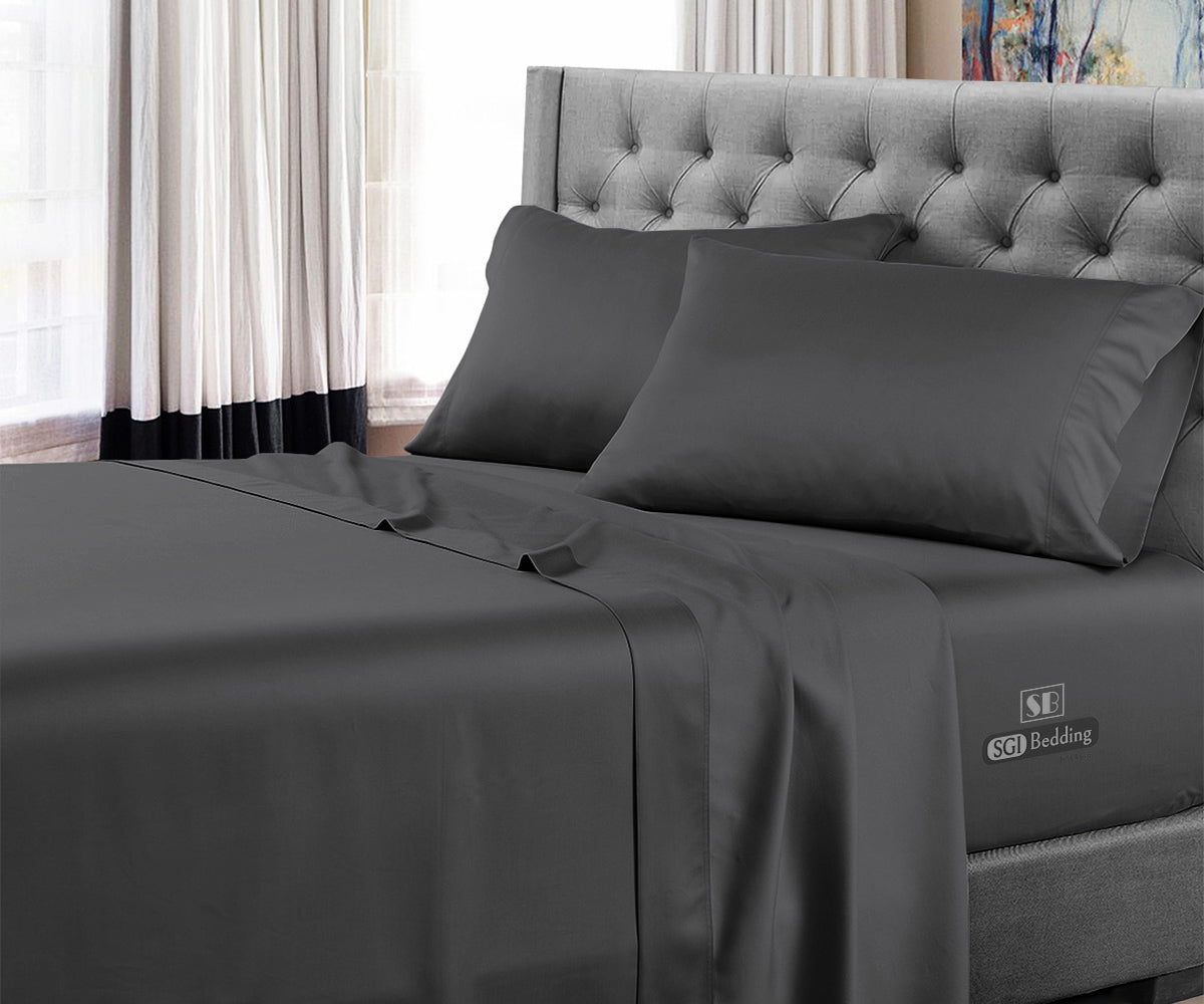 Dark Grey Sheets Set