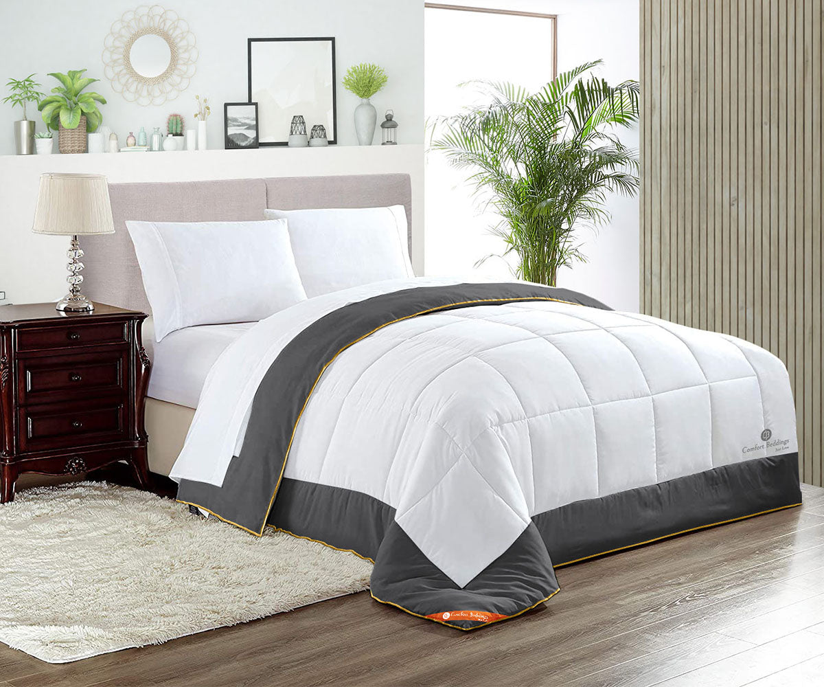 Dark Grey Dual Tone Comforter