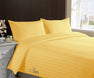 LUXURY GOLDEN STRIPE DUVET COVER SET