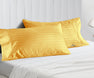 LUXURY GOLDEN STRIPE PILLOWCASES