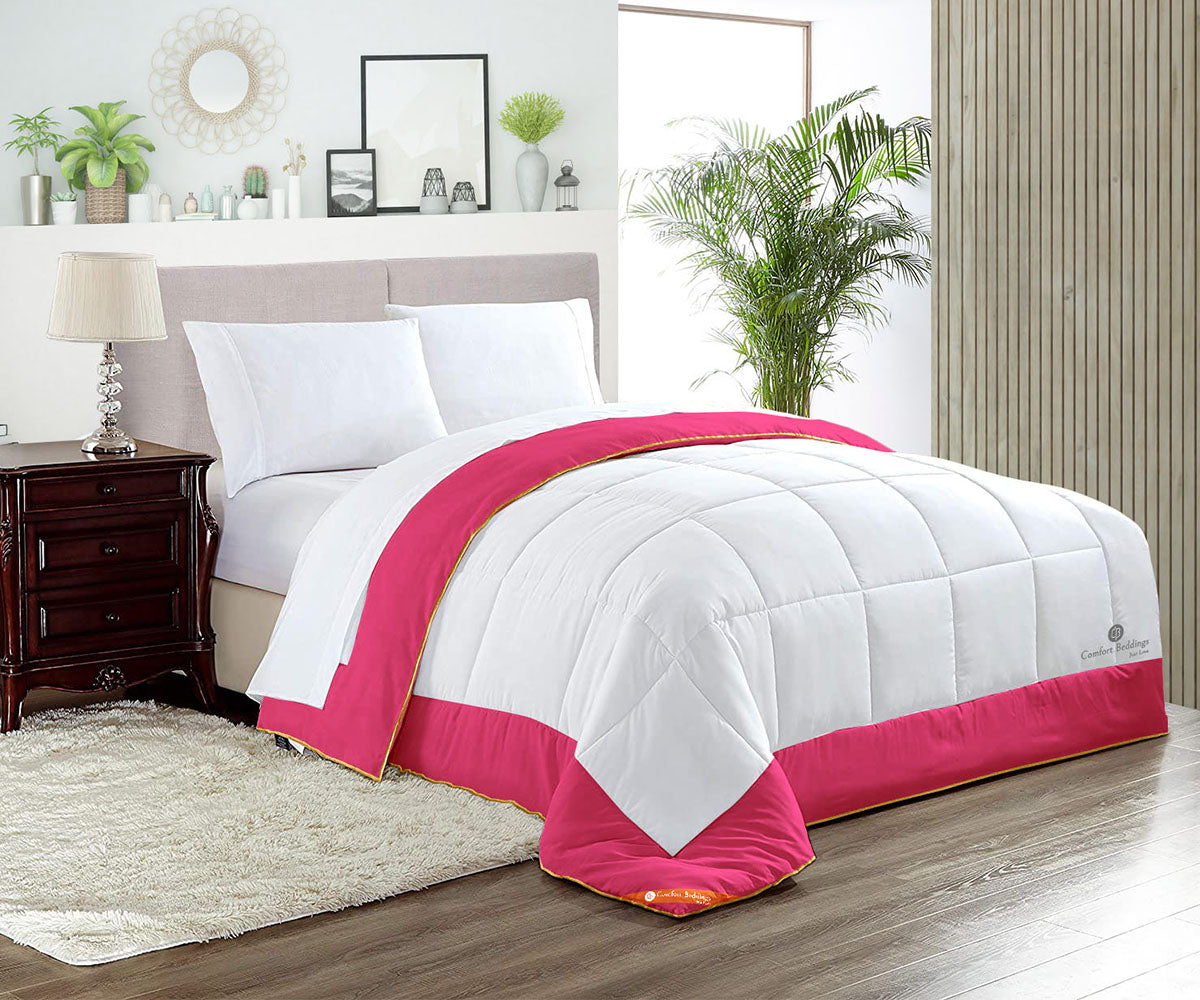 Hot Pink Dual Tone Comforter