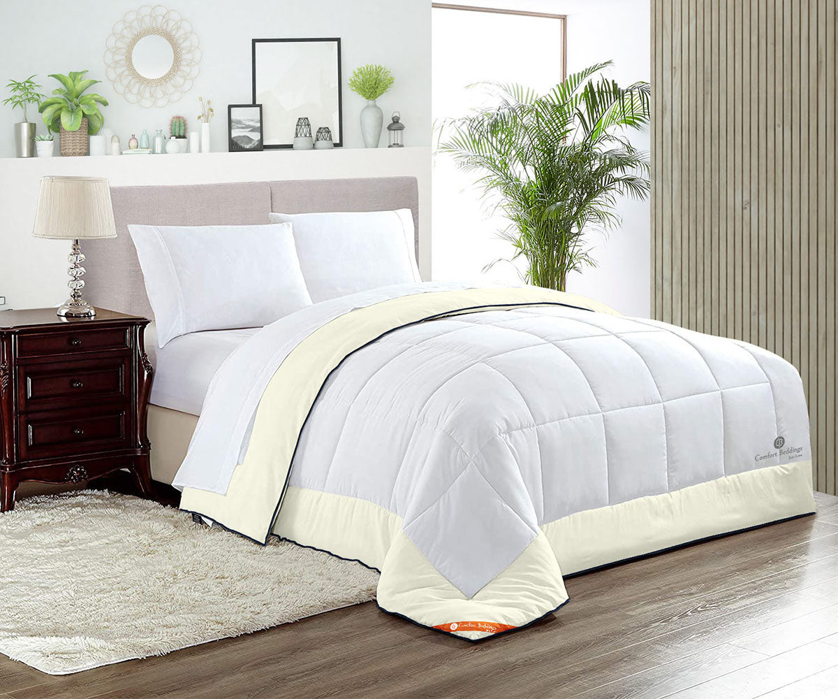 Ivory Dual Tone Comforter