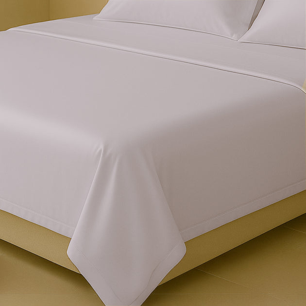 Soft bamboo sheet set with silky finish made from bamboo viscose
