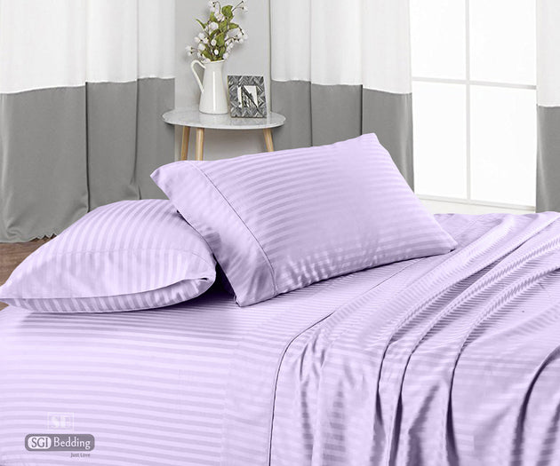 Lilac Stripe Sheet