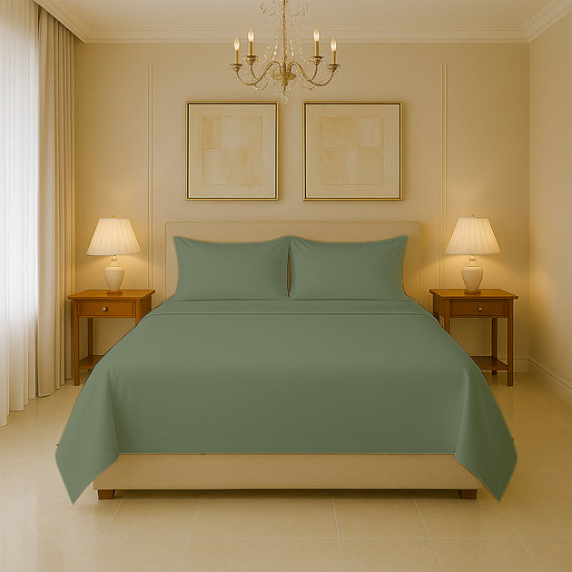 SGI Bedding 600 thread count King sheet set in ivory