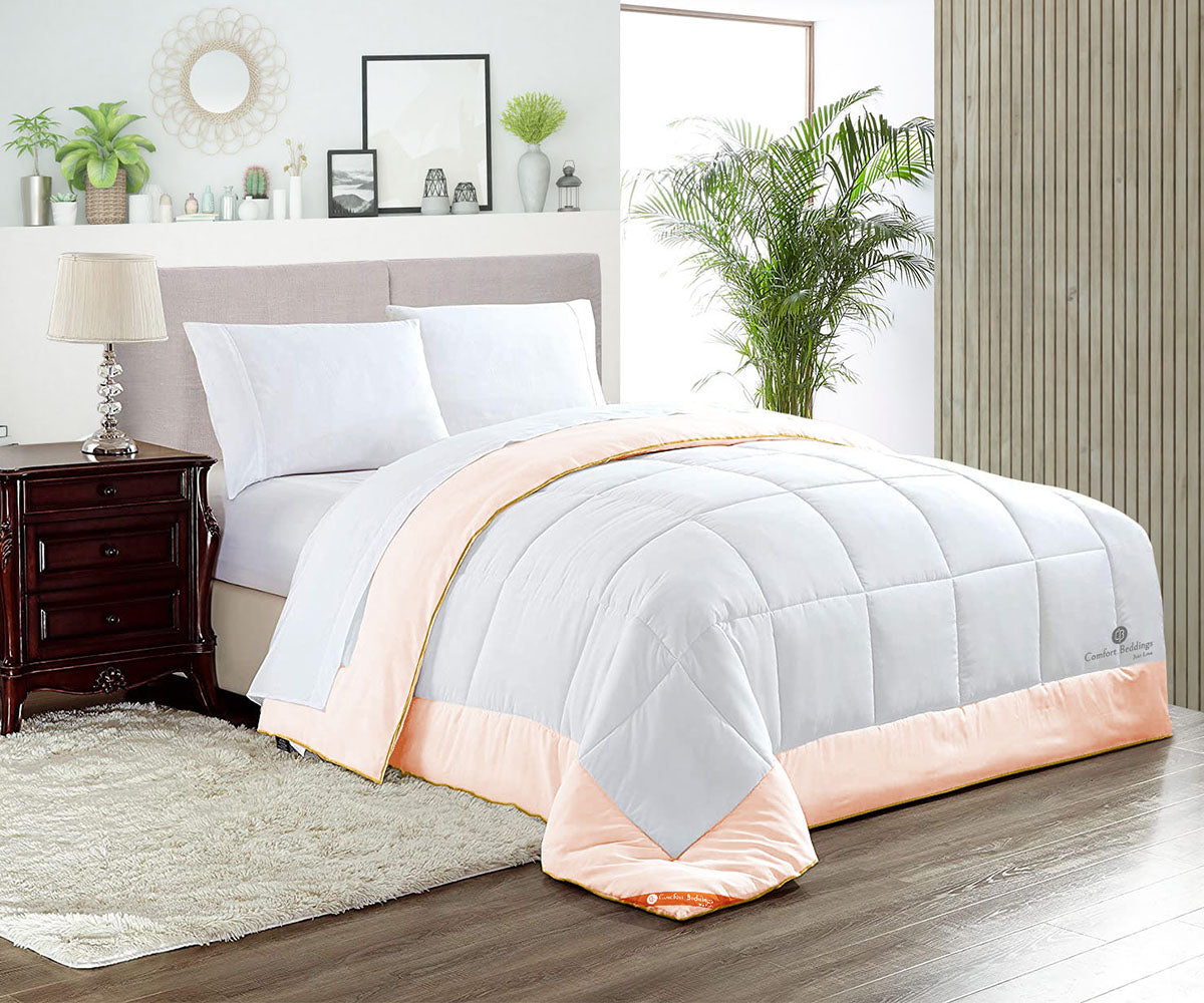 Peach Dual Tone Comforter