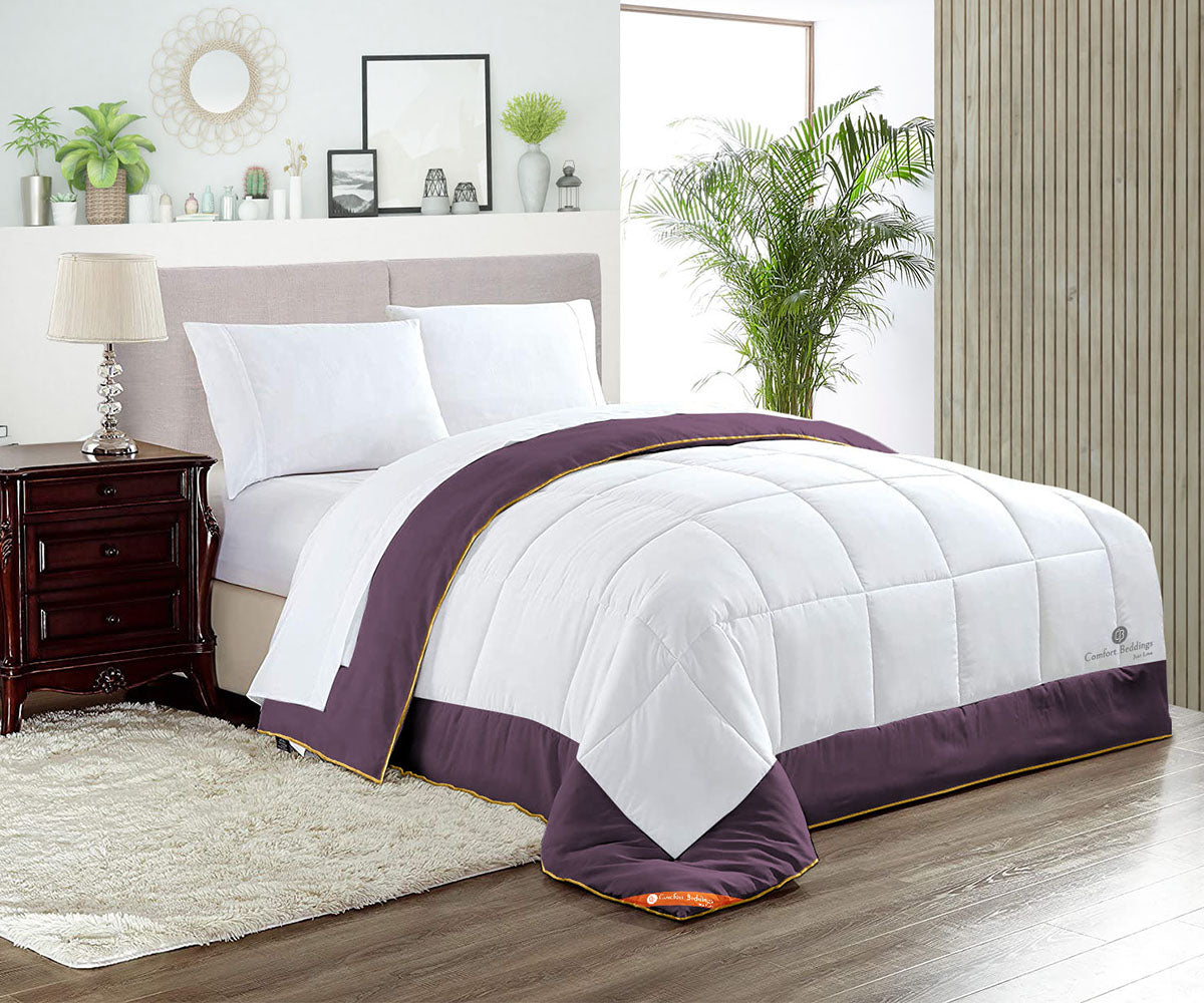 Plum Dual Tone Comforter sets