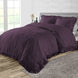 Plum Trimmed Ruffle Duvet Covers