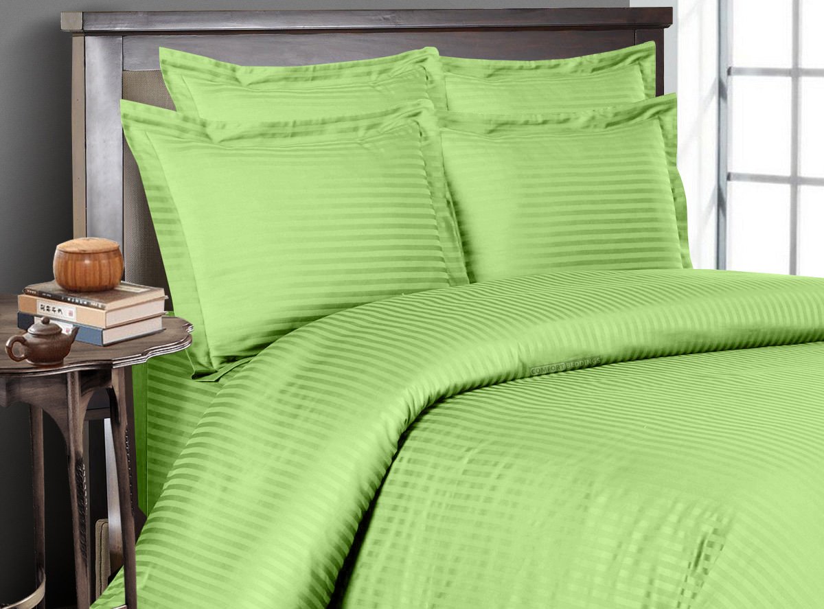 Sage Stripe Bed in a Bag