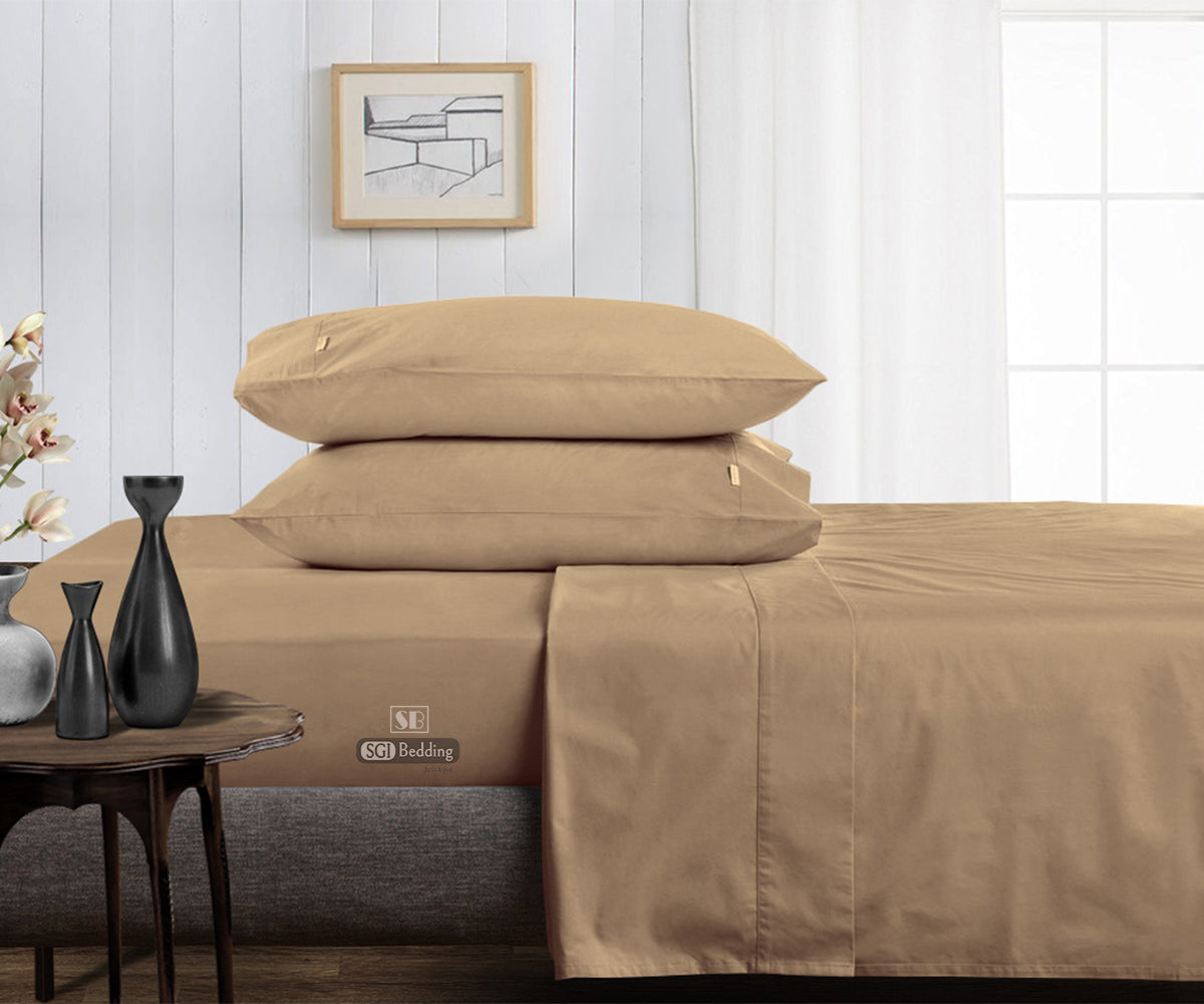 Taupe King Size Sheet