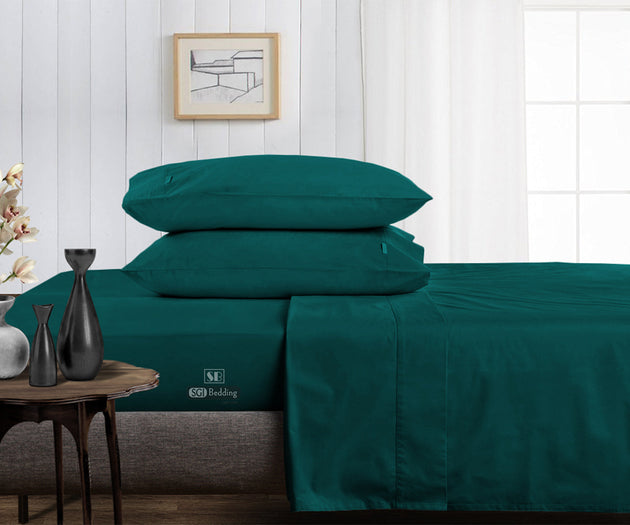 Teal Bed Sheets