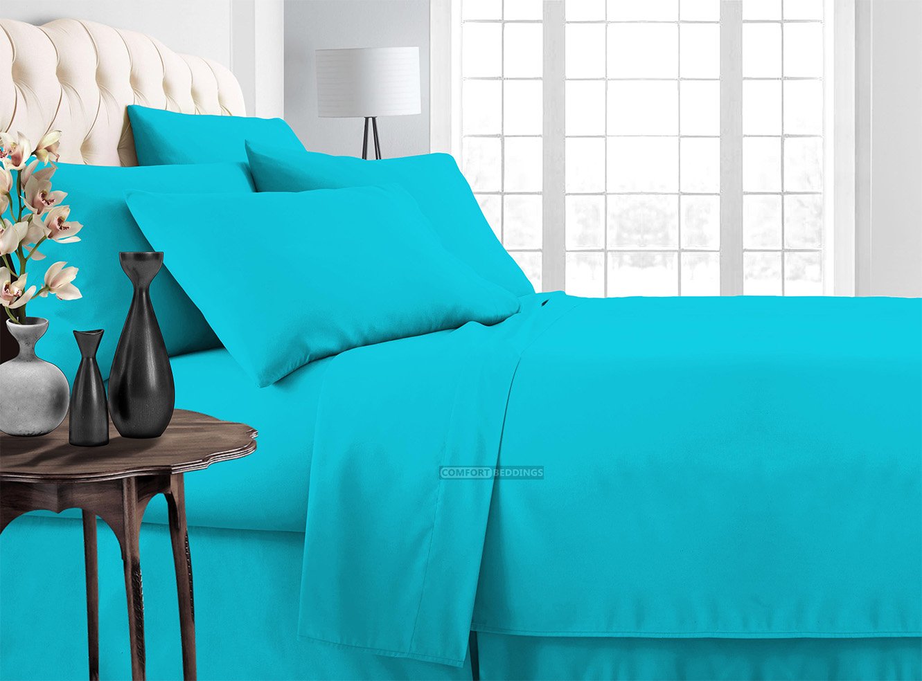 Turquoise Bed in a Bag