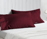 LUXURY WINE STRIPE PILLOWCASES