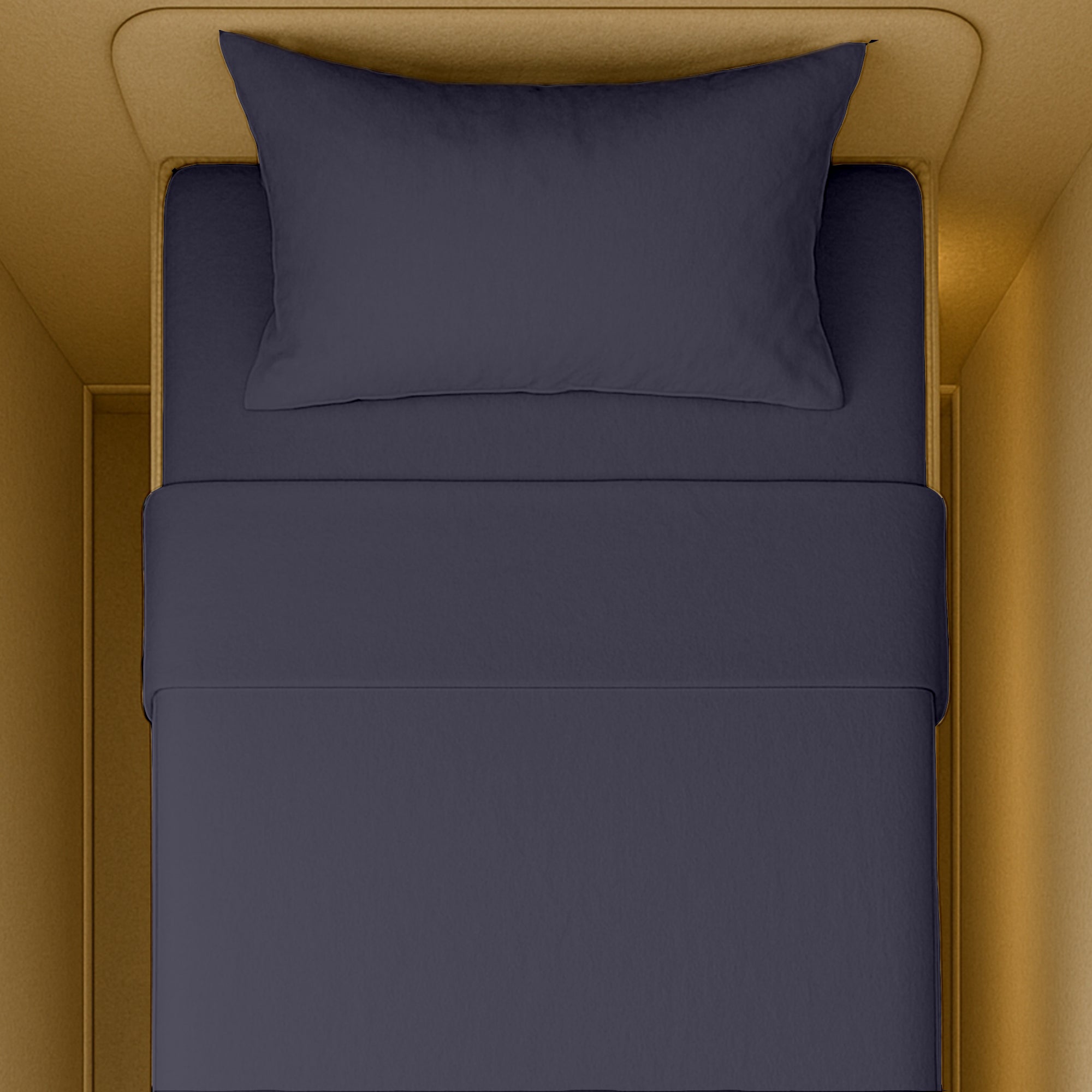 Premium 400 TC RV bed sheets set crafted for long-lasting use