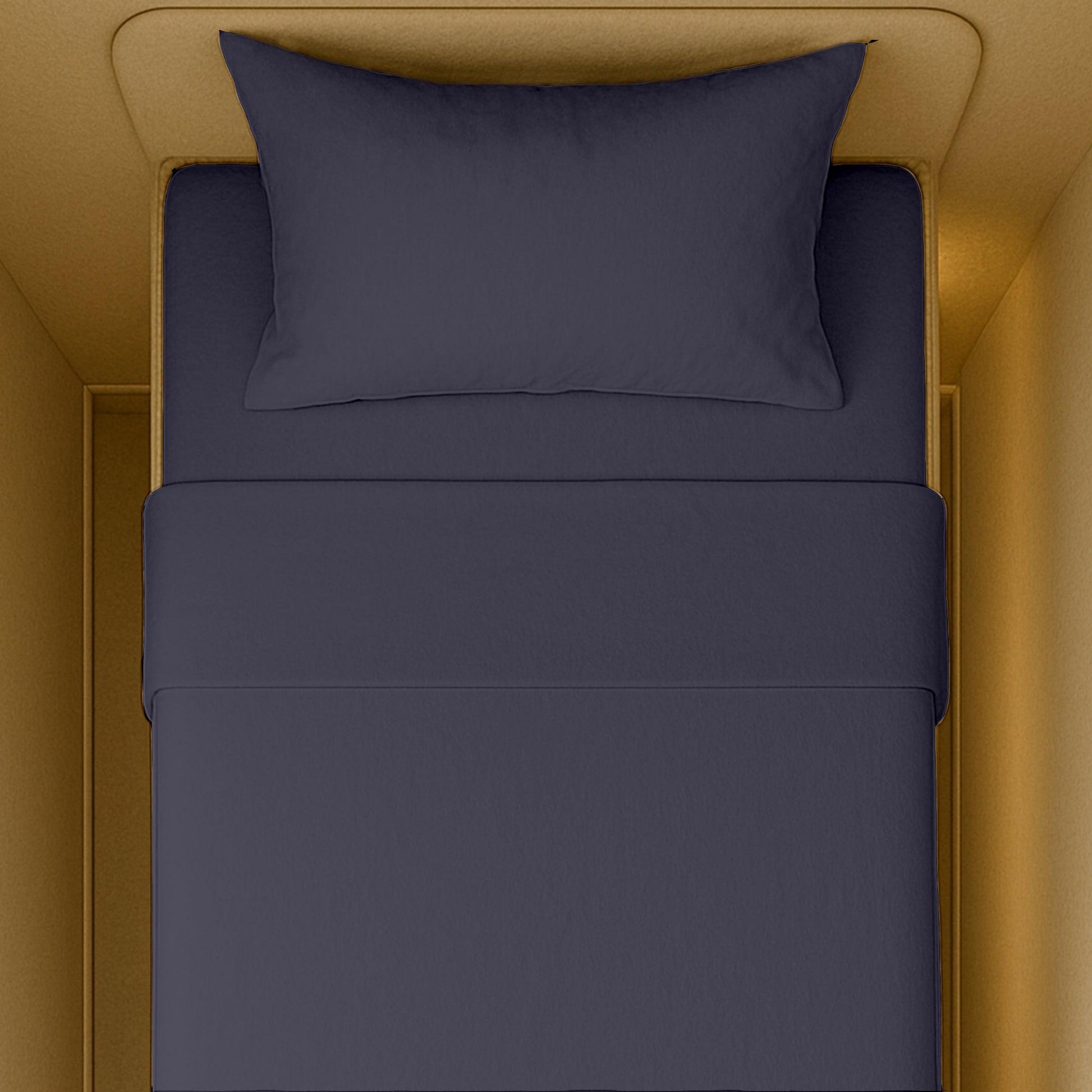 Premium 400 TC RV bed sheets set crafted for long-lasting use