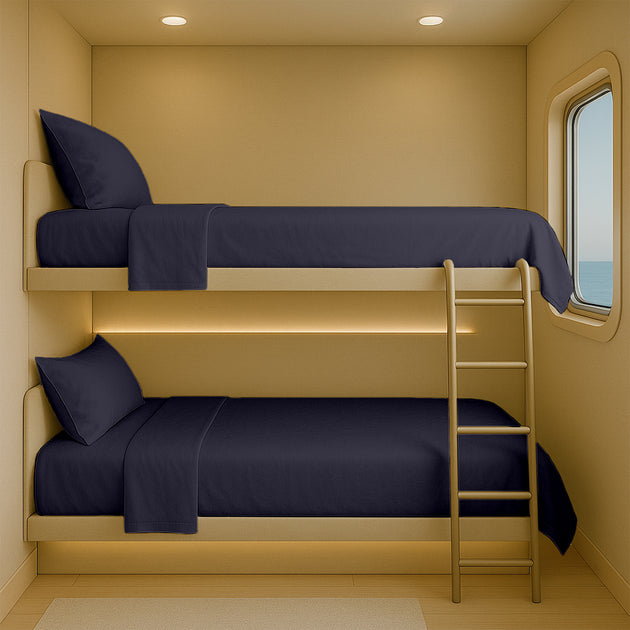 400 TC bed sheets for RV mattress in soft breathable cotton
