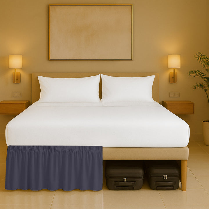 Best microfiber wrap-around bed skirts with dust ruffles