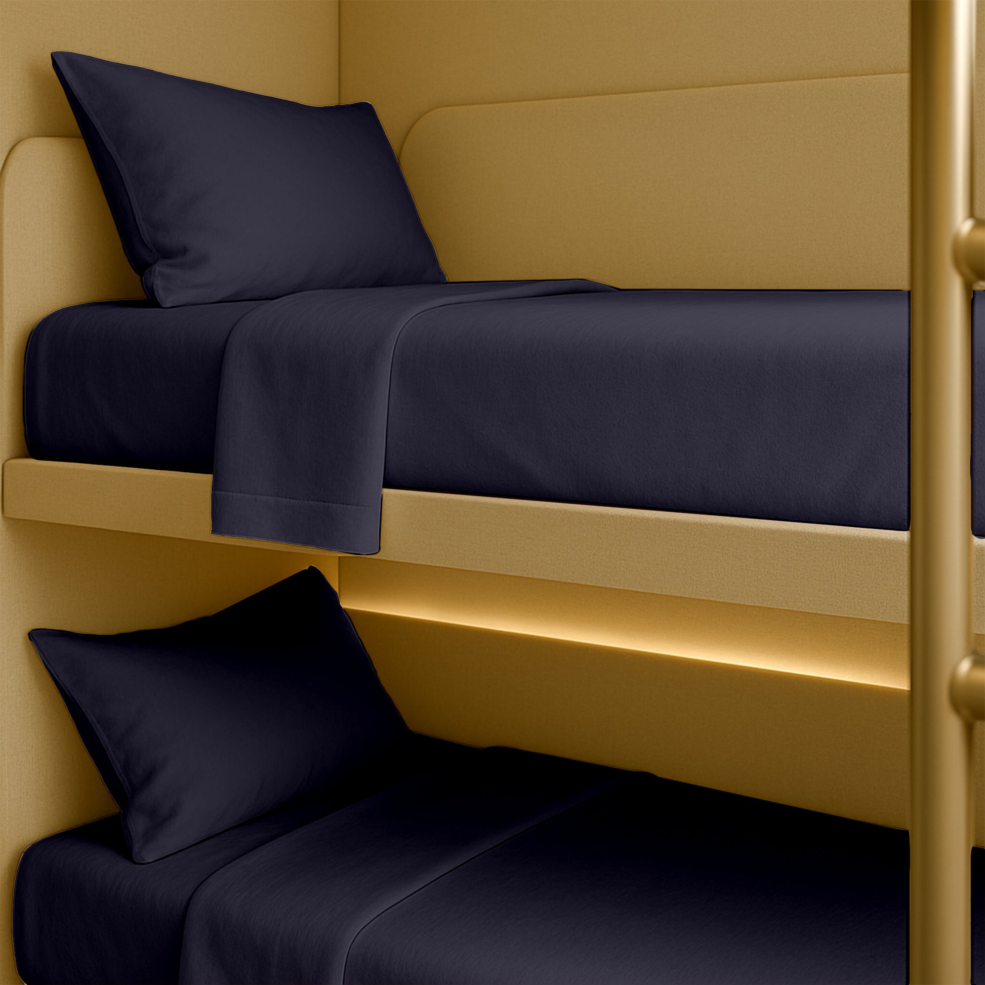 Luxury 400 thread count RV king bed sheets with pillowcases
