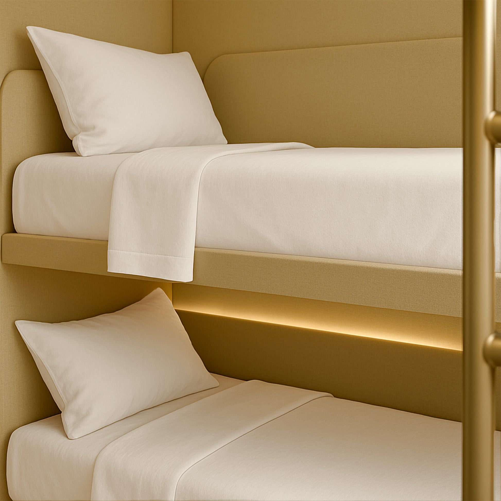 Luxury 400 thread count RV king bed sheets with pillowcases
