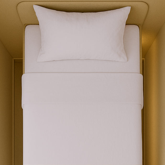 Smooth cotton RV king size bed sheets in 400 thread count
