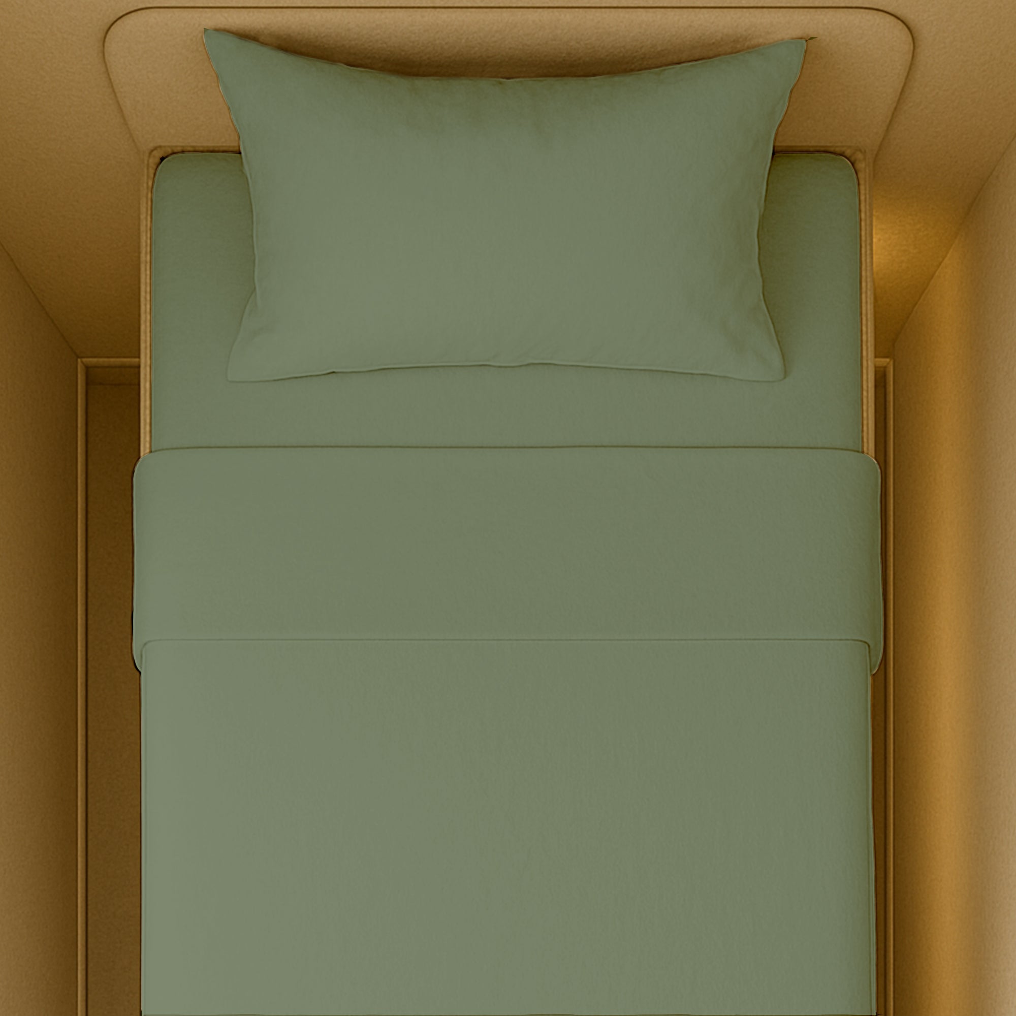 Premium 400 TC RV bed sheets set crafted for long-lasting use